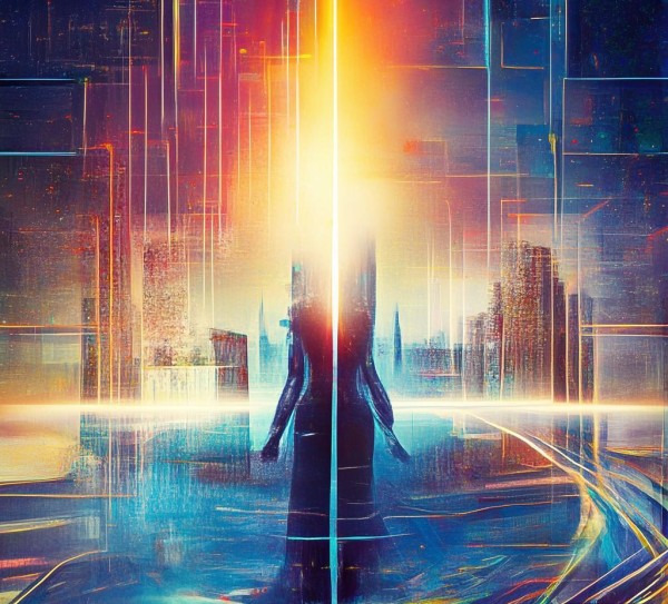 科技创新与未来海报,视觉语言的未来之光 科技创新与未来海报,视觉语言的未来之光